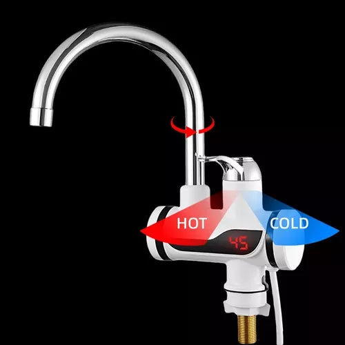 Grifo Eléctrico de Agua Caliente y Fría