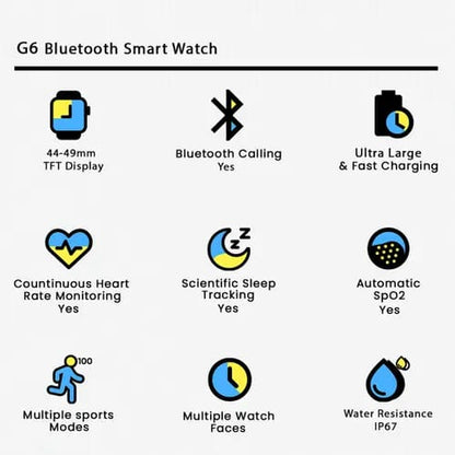 Buy G-TAB GT6 Smart Watch Reloj inteligente