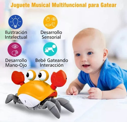 CANGREJO MUSICAL PARA TU BEBÉ